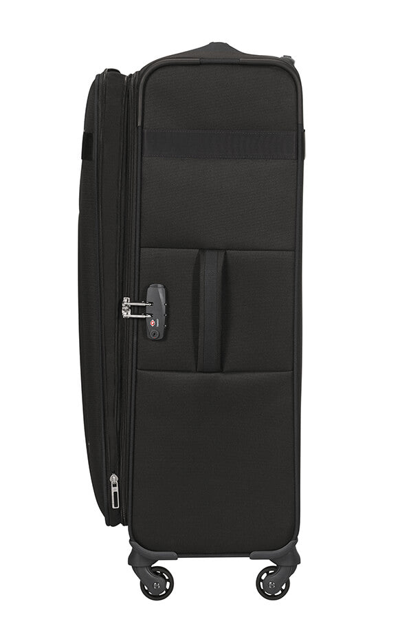 Samsonite Citybeat Trolley Espandibile (4 Ruote) 78Cm Nero 128832-1041 KA709005 BAGAGLIO GRANDE 