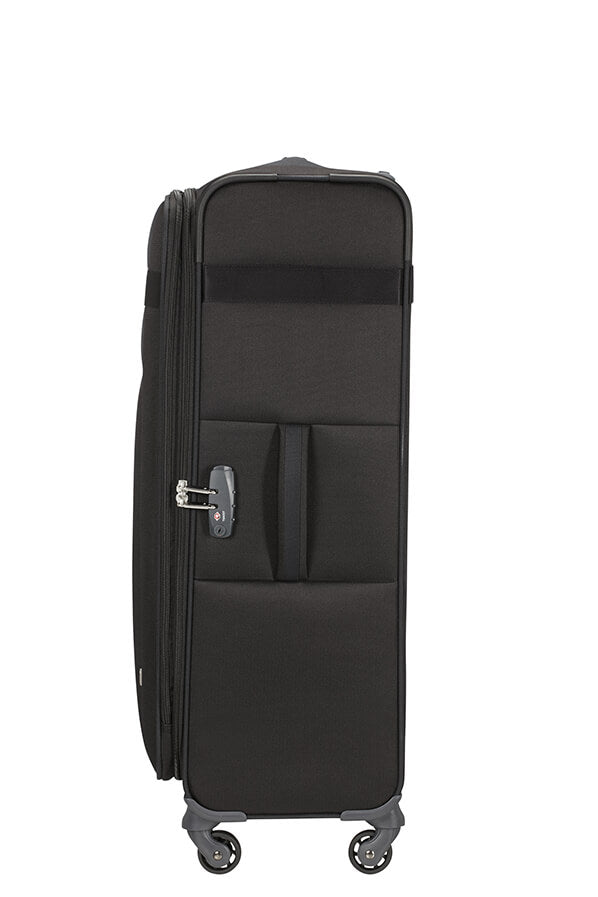 Samsonite Citybeat Trolley Espandibile (4 Ruote) 78Cm Nero 128832-1041 KA709005 BAGAGLIO GRANDE 