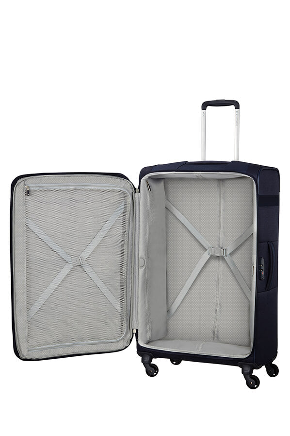 Samsonite Citybeat Trolley Espandibile (4 Ruote) 78Cm Navy Blue 128832-1598 KA701005 BAGAGLIO GRANDE 