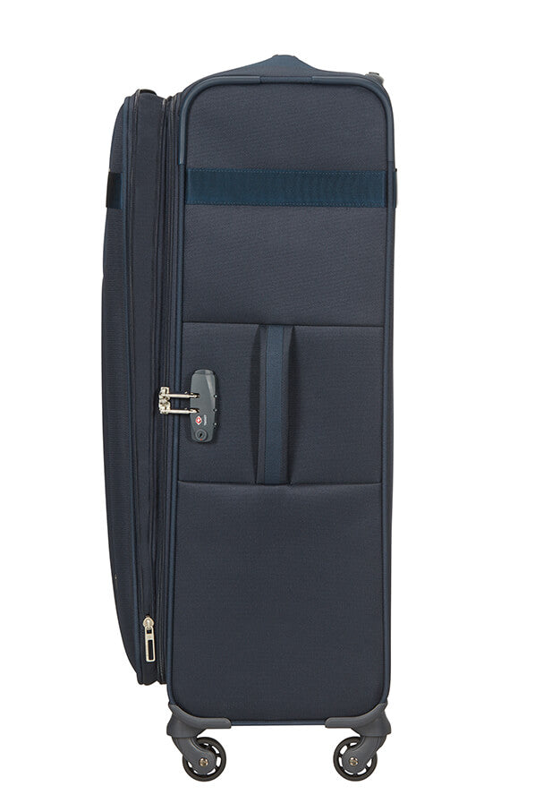 Samsonite Citybeat Trolley Espandibile (4 Ruote) 78Cm Navy Blue 128832-1598 KA701005 BAGAGLIO GRANDE 