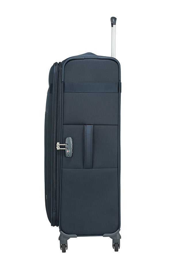 Samsonite Citybeat Trolley Espandibile (4 Ruote) 78Cm Navy Blue 128832-1598 KA701005 BAGAGLIO GRANDE 