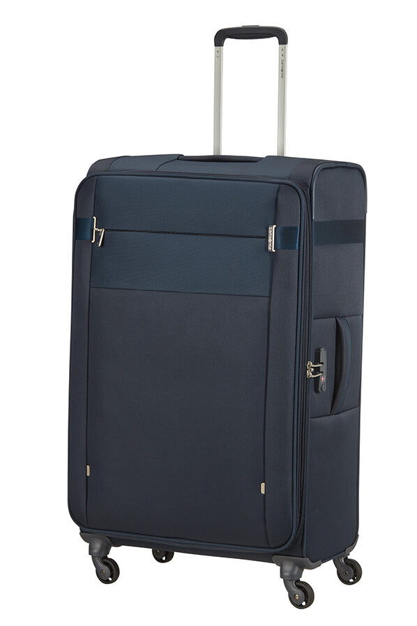 Samsonite Citybeat Trolley Espandibile (4 Ruote) 78Cm Navy Blue 128832-1598 KA701005 BAGAGLIO GRANDE 