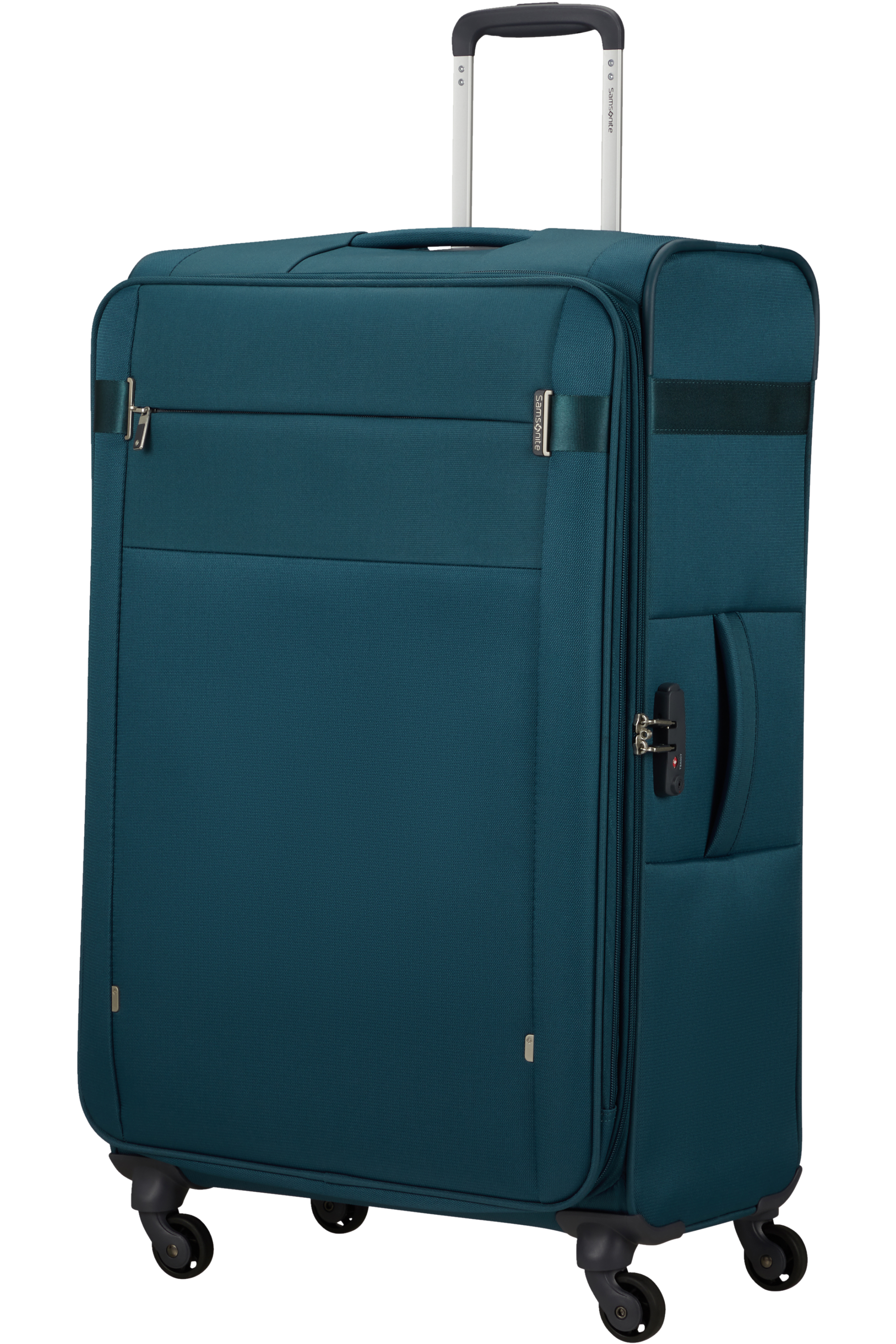 Samsonite 128832-1686 Citybeat Trolley Espandibile (4 Ruote) 78Cm Petrol Blue