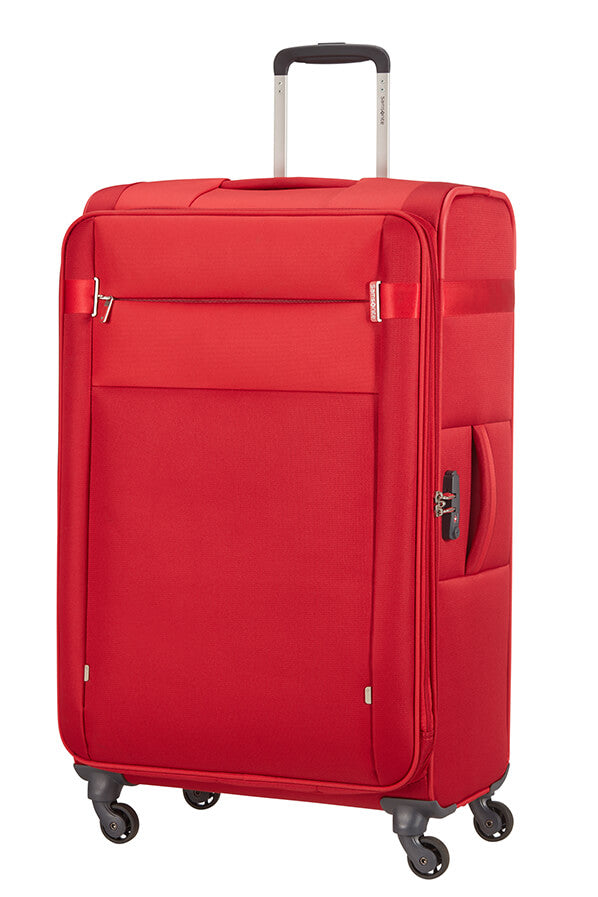 Samsonite Citybeat Trolley Espandibile (4 Ruote) 78Cm Rosso 128832-1726 KA700005 samsonite bagaglio grande rosso 4 ruote