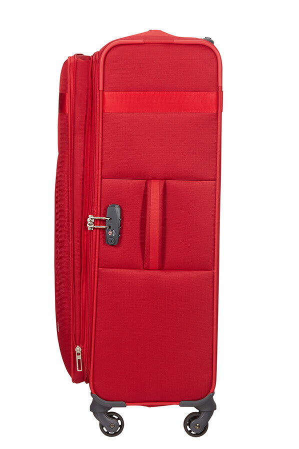 Samsonite Citybeat Trolley Espandibile (4 Ruote) 78Cm Rosso 128832-1726 KA700005 samsonite bagaglio grande rosso 4 ruote