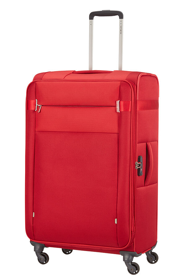 Samsonite Citybeat Trolley Espandibile (4 Ruote) 78Cm Rosso 128832-1726 KA700005 samsonite bagaglio grande rosso 4 ruote