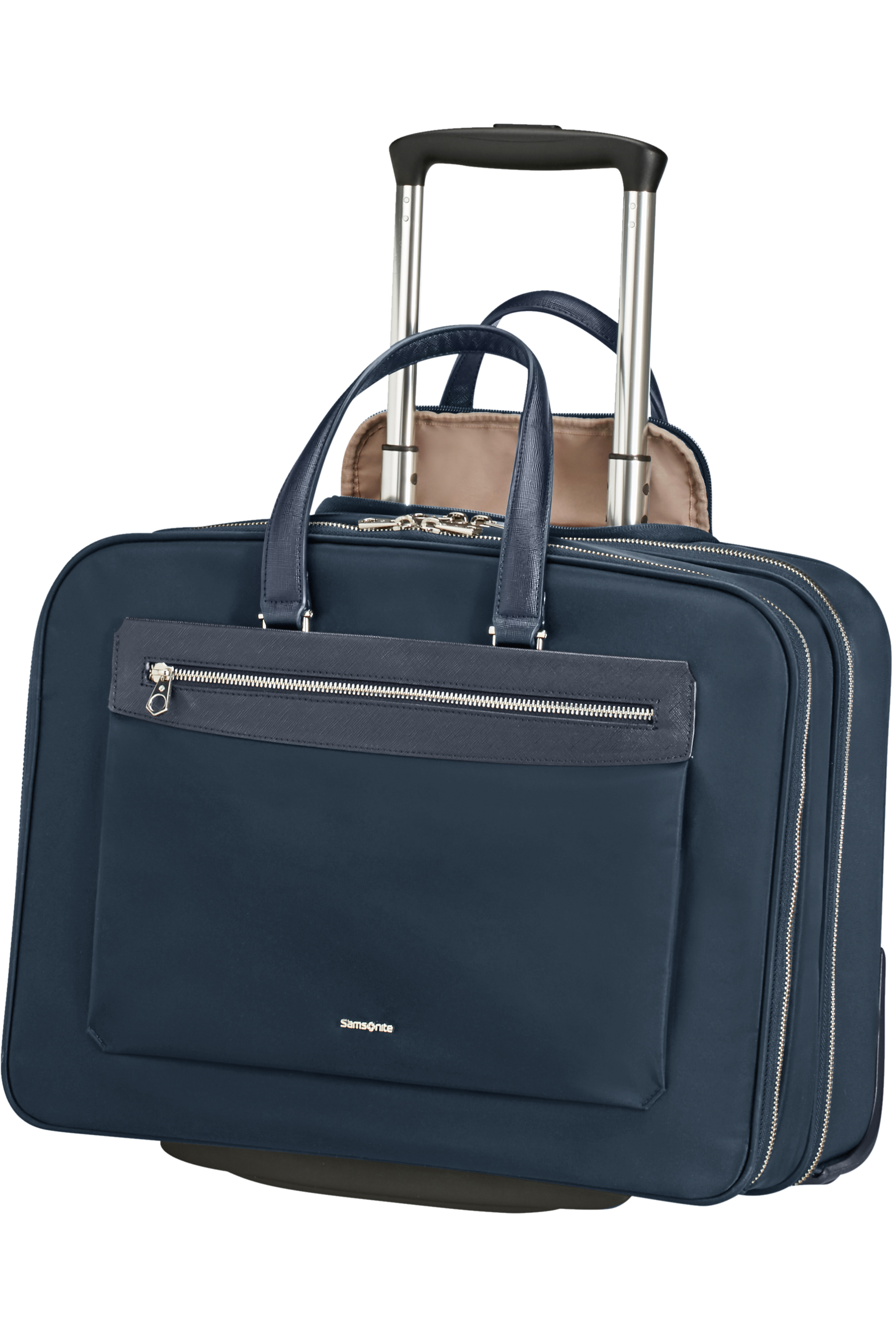 Samsonite 129438-1549 Zalia 2.0 Cartella Porta Pc Con Ruote 15.6" Midnight Blue