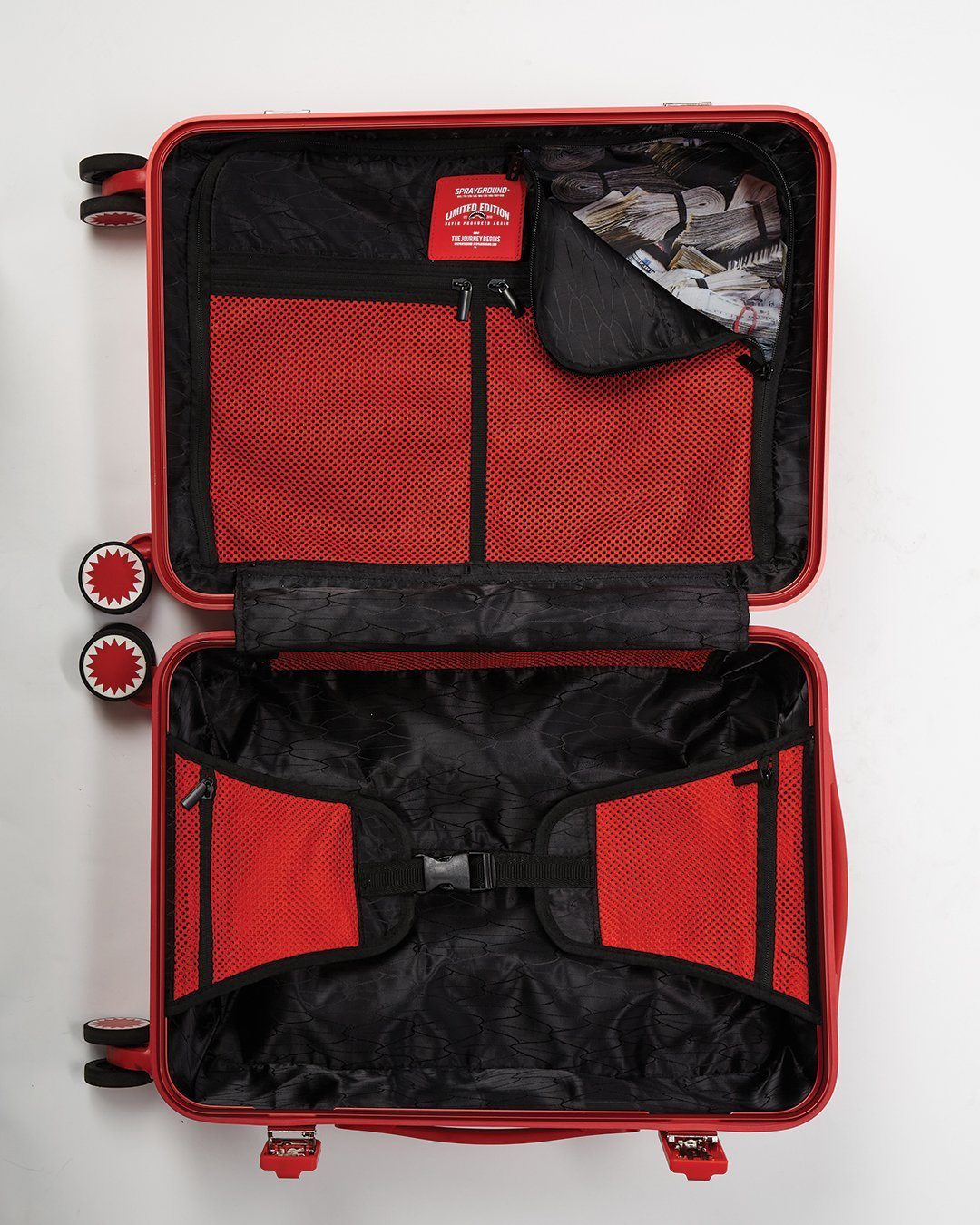 Trolley Sprayground bagaglio a mano Sharkitecture Red 9100CL66NSZ