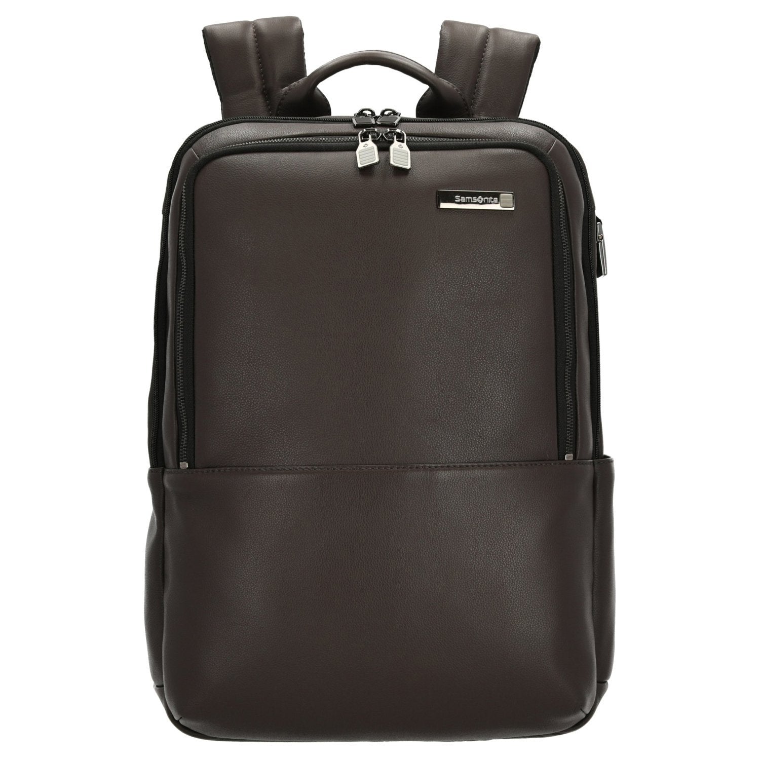 Samsonite, safton lth zaino porta pc brown 130195-1139 KB503002