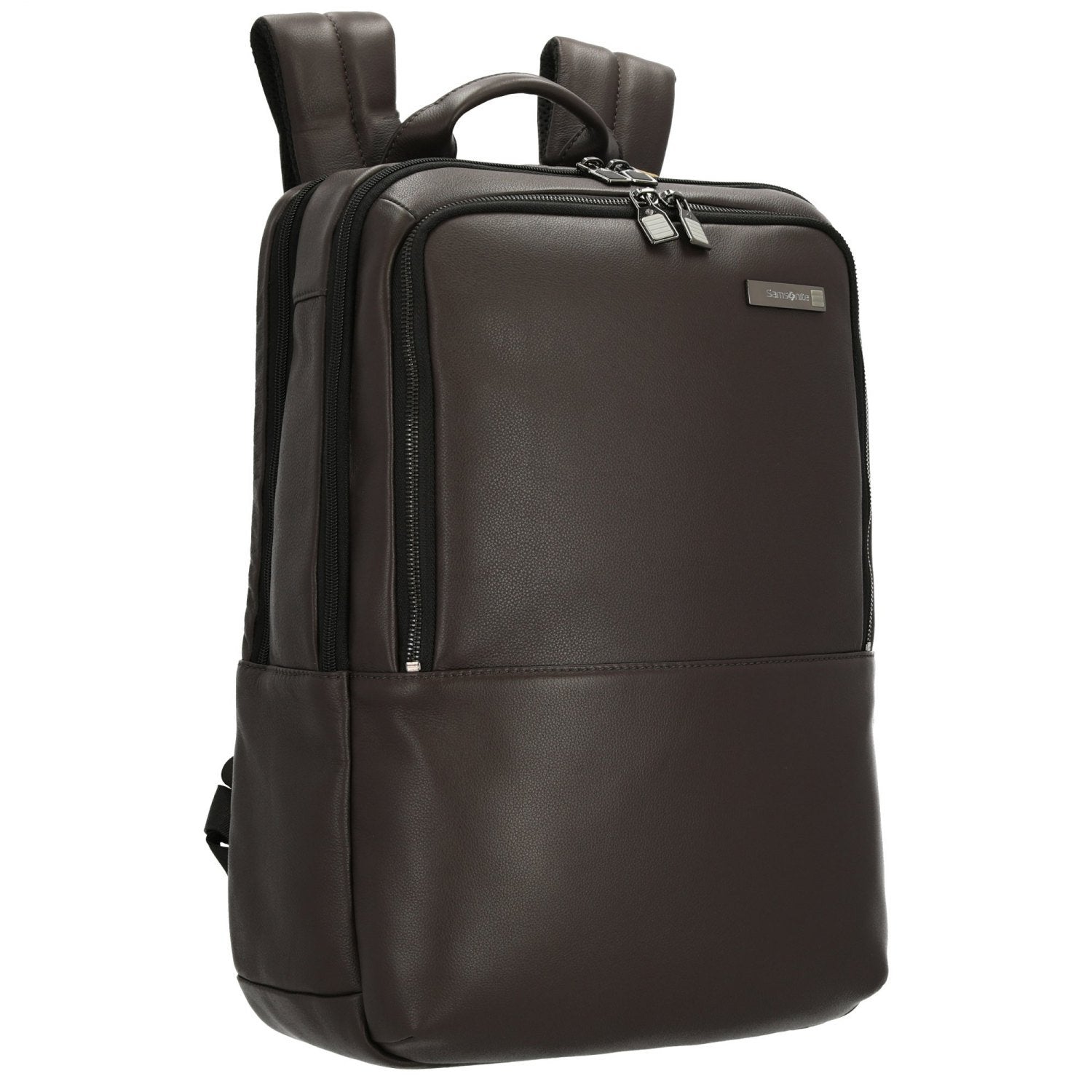 Samsonite, safton lth zaino porta pc brown 130195-1139 KB503002