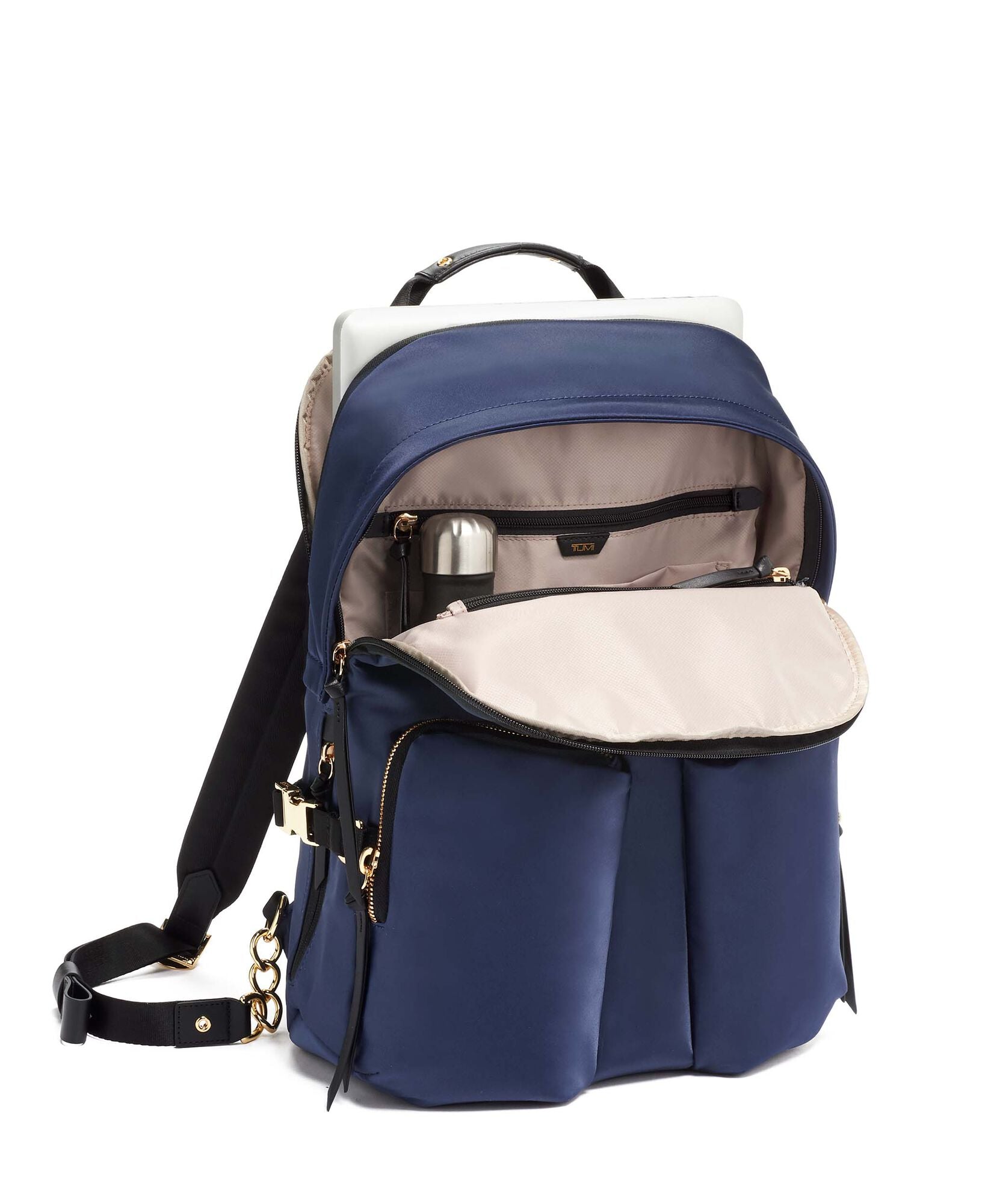 Women's Backpacks Tumi Devoe Backpack Meadow Navy 0834401NAV 130456-1596