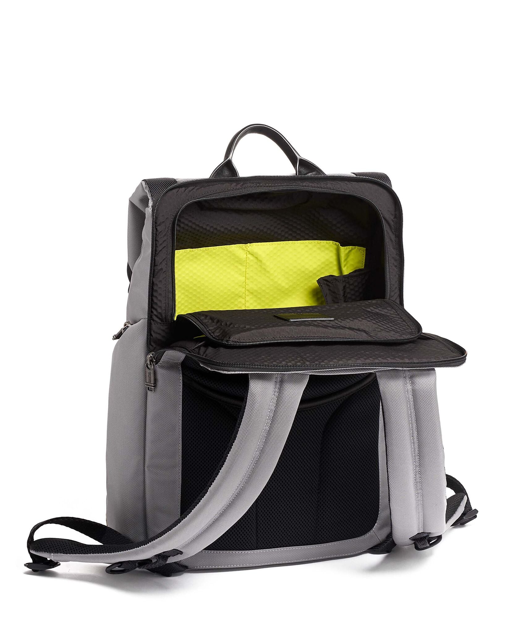 Tumi Alpha Bravo Backpack Lark Grey/bright Lime 130512-8603 0232651GBL – De Santis