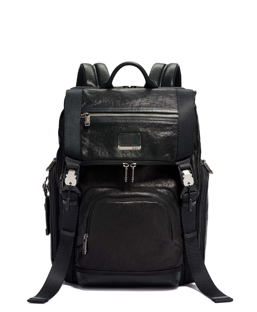 Men's Backpacks Tumi Alpha Bravo Lark backpack in leather Black 130513-1041 0932651DL – De Santis