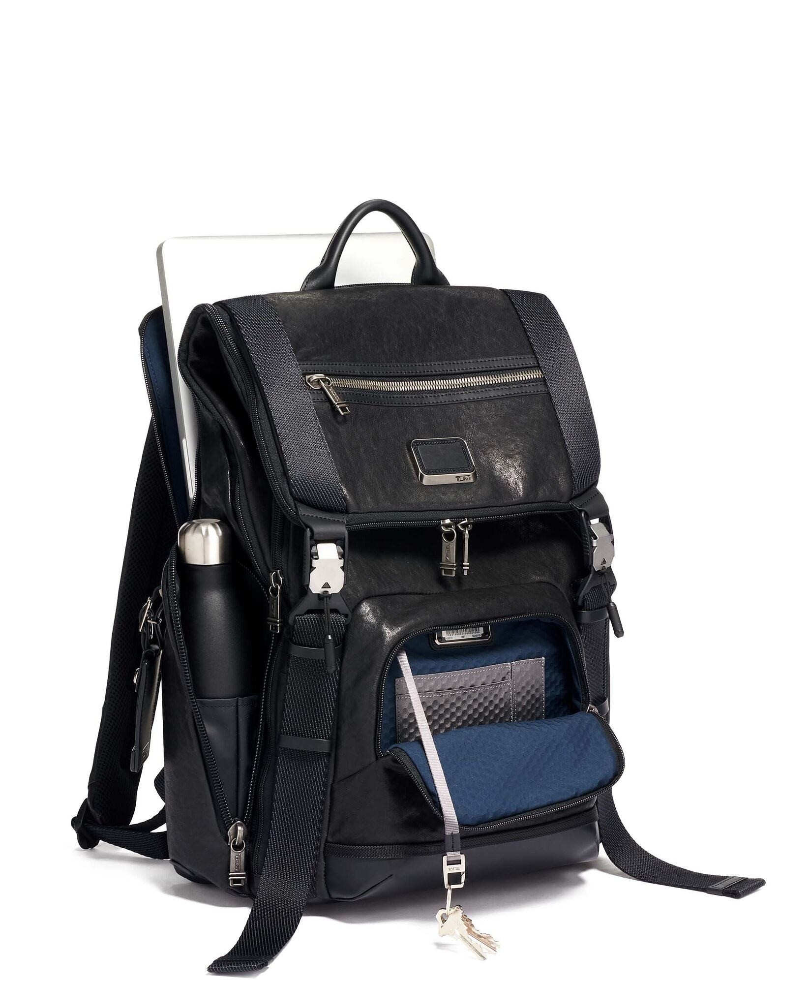 Tumi Alpha Bravo Zaino Lark in pelle Black 130513-1041 0932651DL