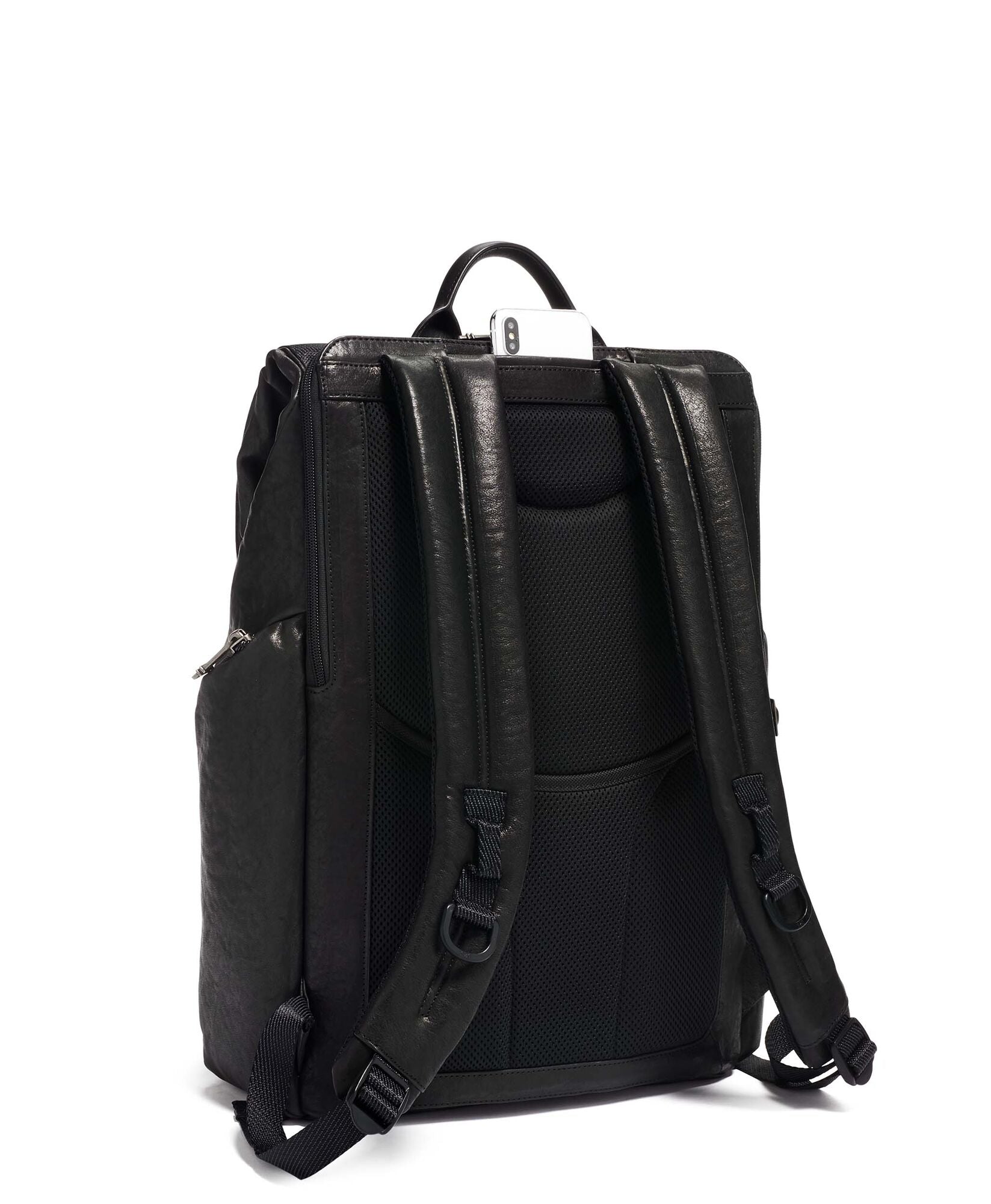 tumi alvington backpack Men's Backpacks Tumi Alpha Bravo Lark backpack in leather Black 130513-1041 0932651DL – De Santis