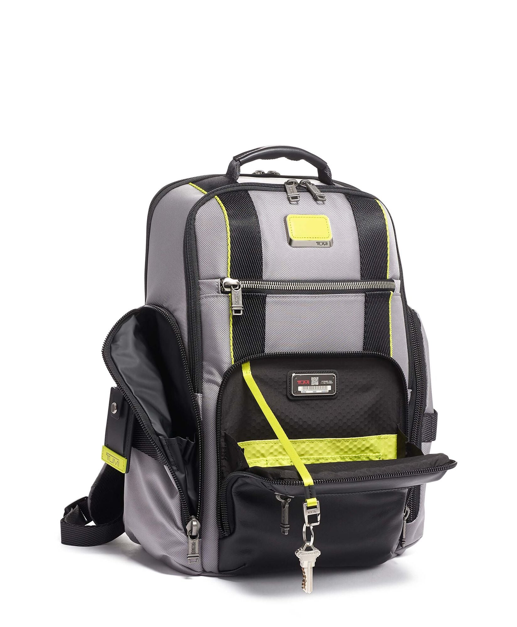 Tumi, grey/bright lime 130526-8603 0232389GBL