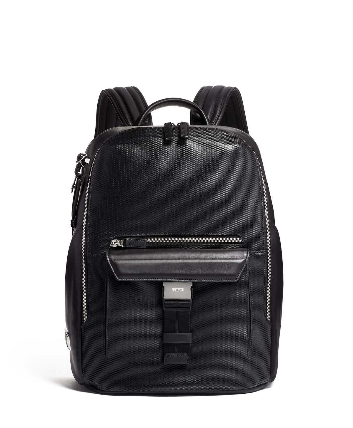 Tumi Ashton Doyle backpack in Black Perforated leather 130529-7251 093 – De Santis
