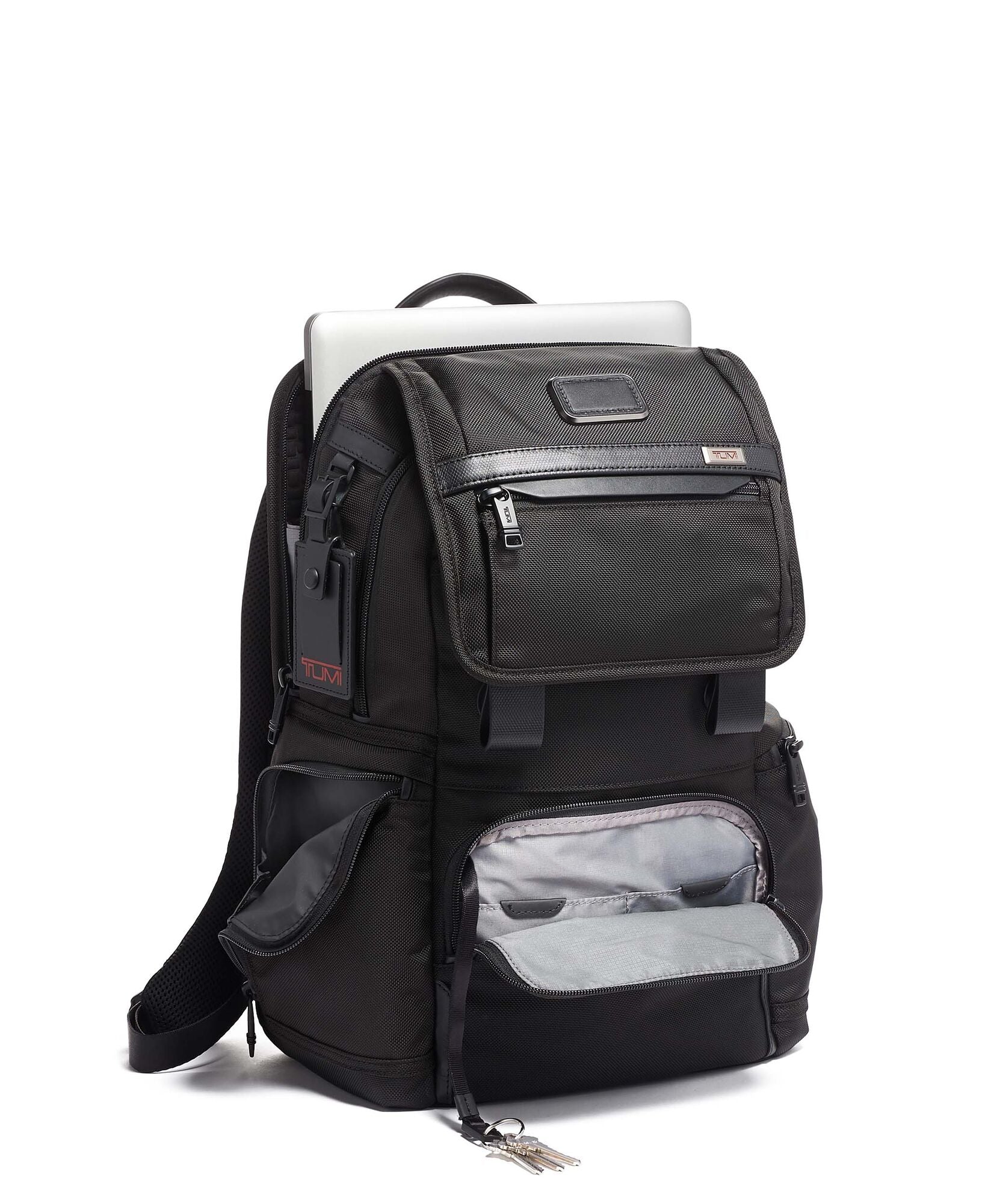 Tumi Alpha 3 Zaino con chiusura a ribalta Black 130530-1041 02603174D3