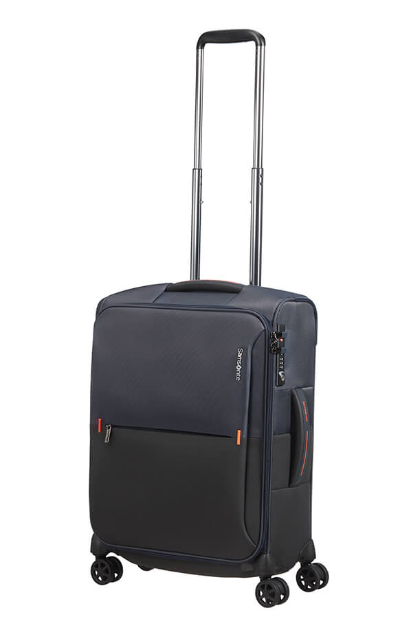 Samsonite Rythum Trolley BAGAGLIO A MANO (4 Ruote) 55Cm Blu 130708-1090 KC301001