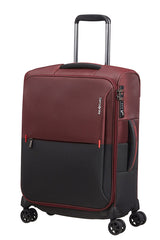 Samsonite Rythum Trolley BAGAGLIO A MANO (4 Ruote) 55Cm Burgundy 130708-1153 KC320001