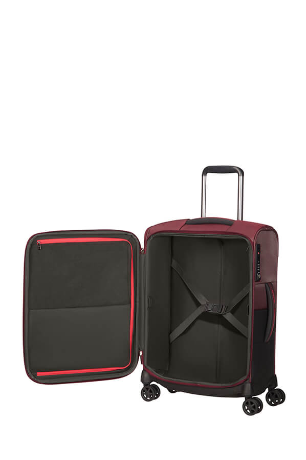 Samsonite Rythum Trolley BAGAGLIO A MANO (4 Ruote) 55Cm Burgundy 130708-1153 KC320001