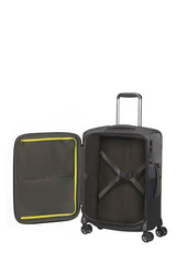 Samsonite Rythum Trolley BAGAGLIO A MANO (4 Ruote) 55Cm Grafite 130708-1374 KC318001