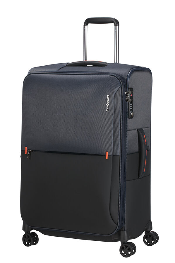 Samsonite Rythum Trolley BAGAGLIO A MANO (4 Ruote) 67Cm Blu 130709-1090 KC301002