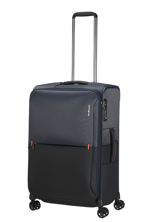 Samsonite Rythum Trolley BAGAGLIO A MANO (4 Ruote) 67Cm Blu 130709-1090 KC301002