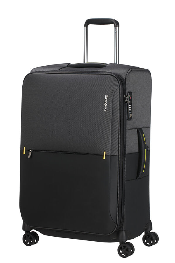 Samsonite Rythum Trolley BAGAGLIO MEDIO (4 Ruote) 67Cm Grafite 130709-1374 KC318002