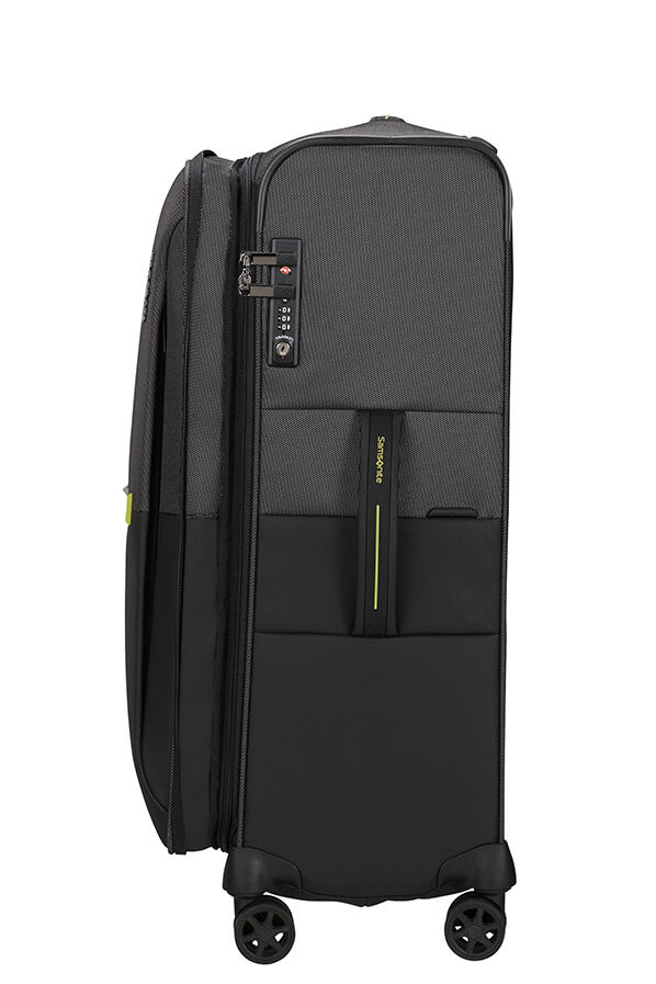 Samsonite Rythum Trolley BAGAGLIO MEDIO (4 Ruote) 67Cm Grafite 130709-1374 KC318002