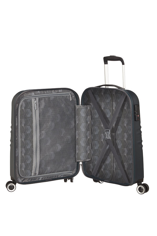 American Tourister Trolley bagaglio a mano Wavetwister Nero 131989-2480 MA009001