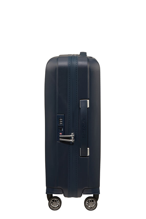 Trolley Bagaglio a mano Espandibile Samsonite Hi-Fi Dark Blue 55x40x20 132800-1247