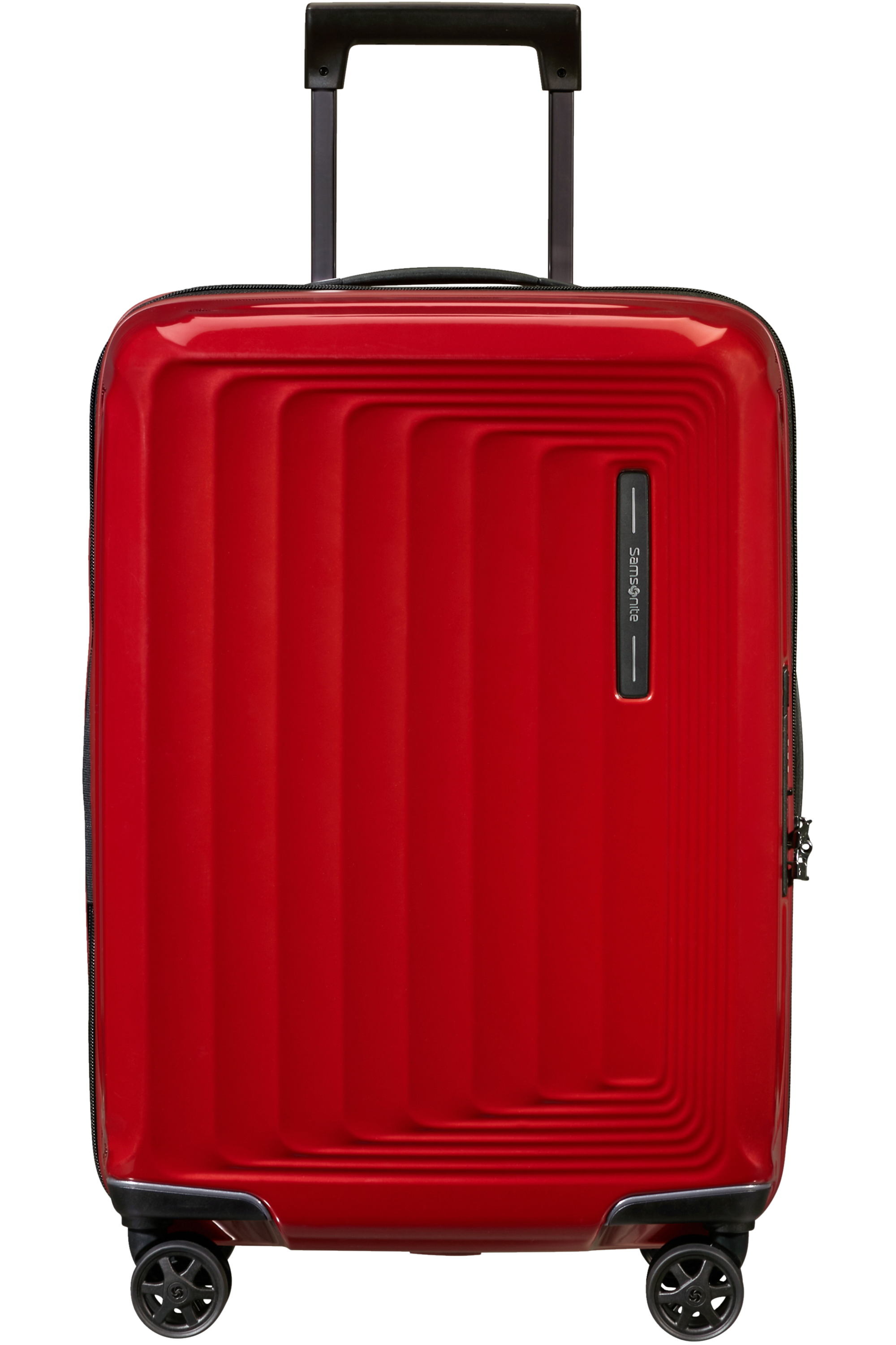 Samsonite 134399-1544 - Nuon Trolley Espandibile (4 Ruote) 55 x 40 x 23Cm Metallic Red