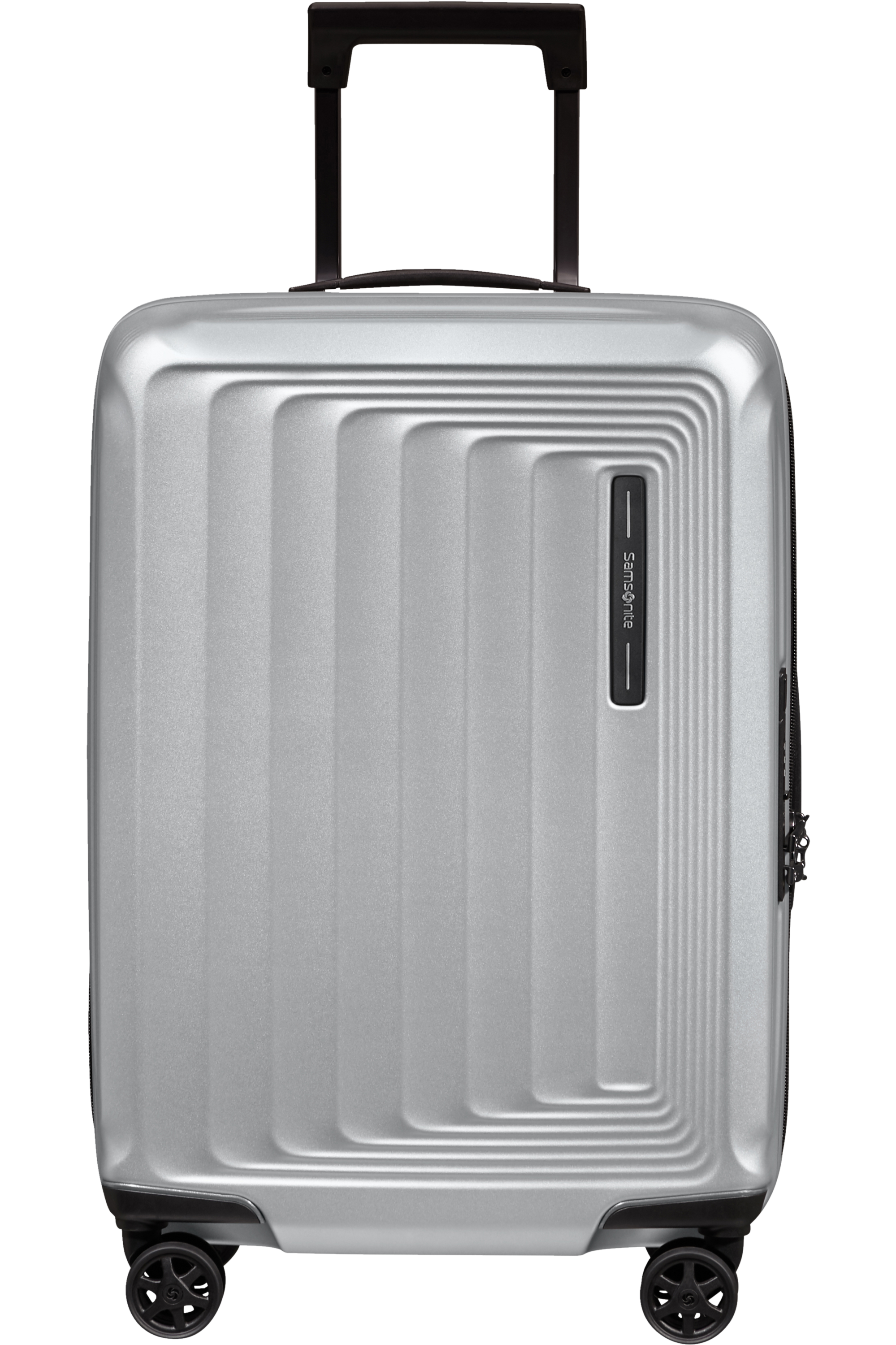 Samsonite 134399-4052 - Nuon Trolley Espandibile (4 Ruote) 55 x 40 x 23Cm Matt Silver