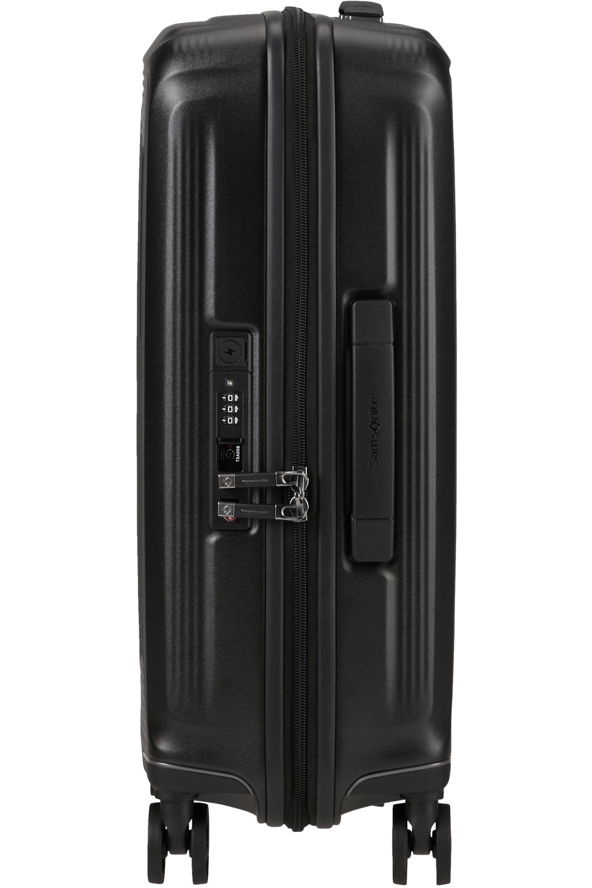 Samsonite 134399-4804 - Nuon Trolley Espandibile (4 Ruote) 55 x 40 x 23Cm Matt Graphite