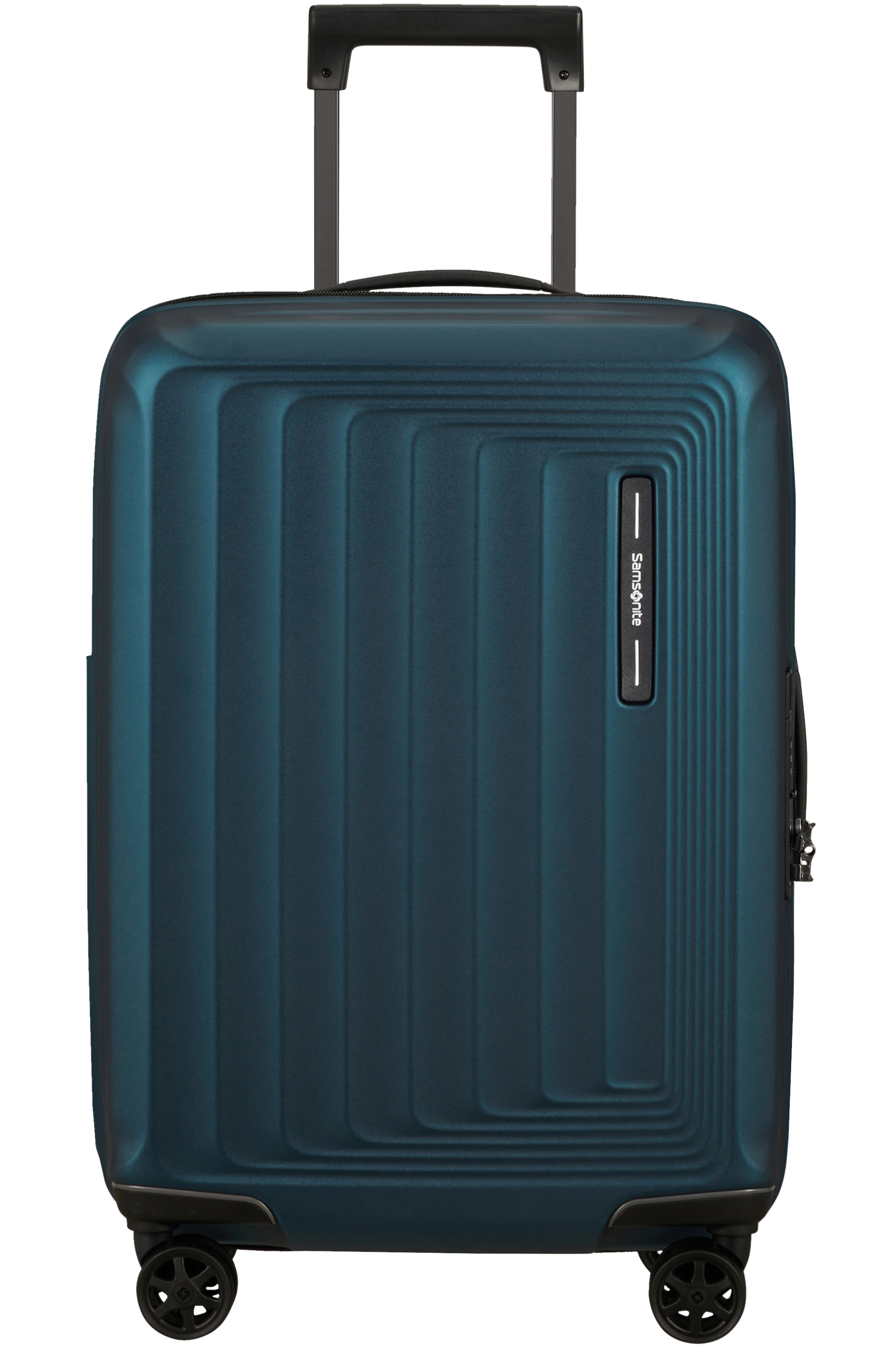 Samsonite 134399-9914 - Nuon Trolley Espandibile (4 Ruote) 55 x 40 x 23Cm (20Cm) Matt Petrol Blue