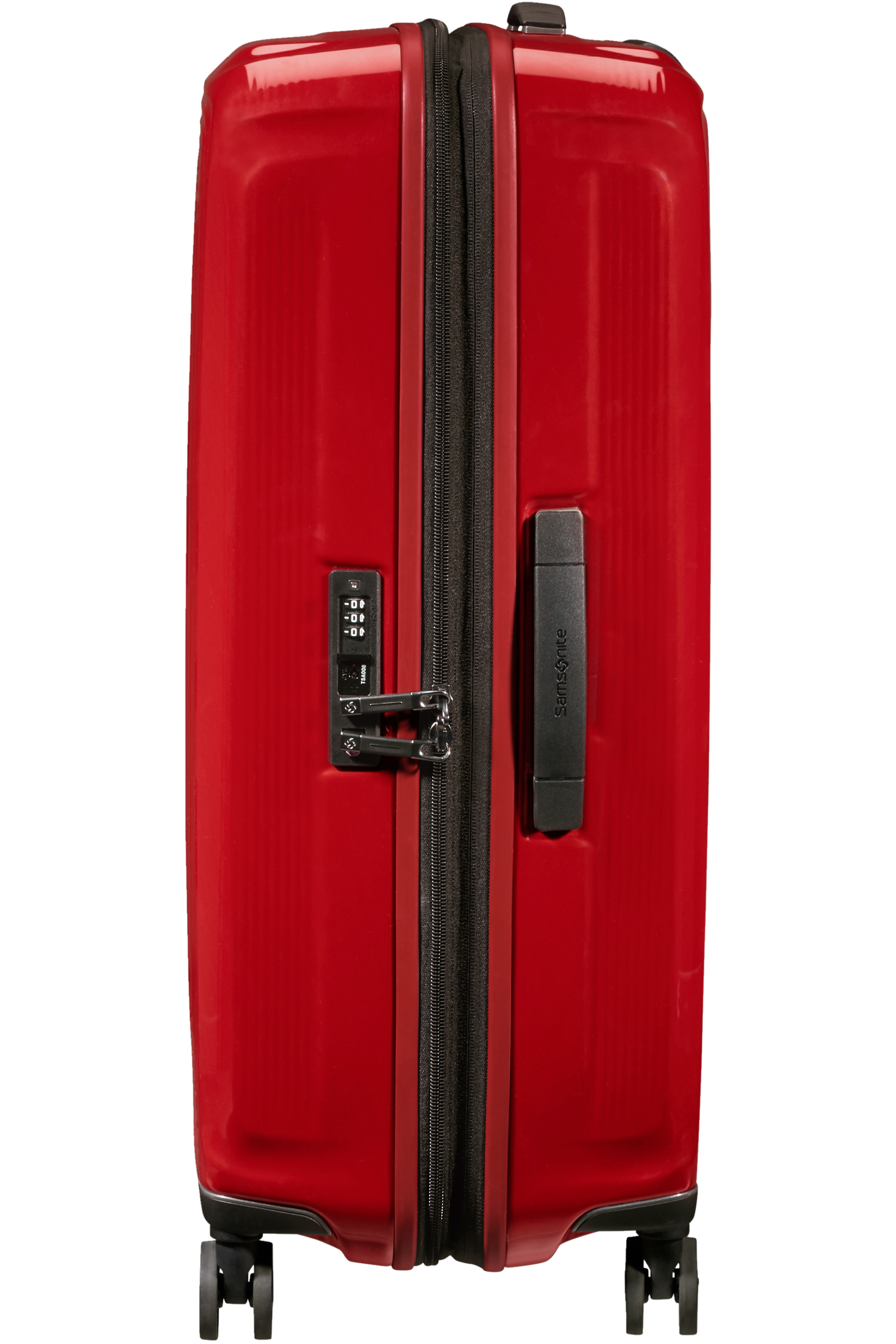 Samsonite 134400-1544 -  Trolley Espandibile (4 Ruote) 69 x 45 x 31 cm Metallic Red