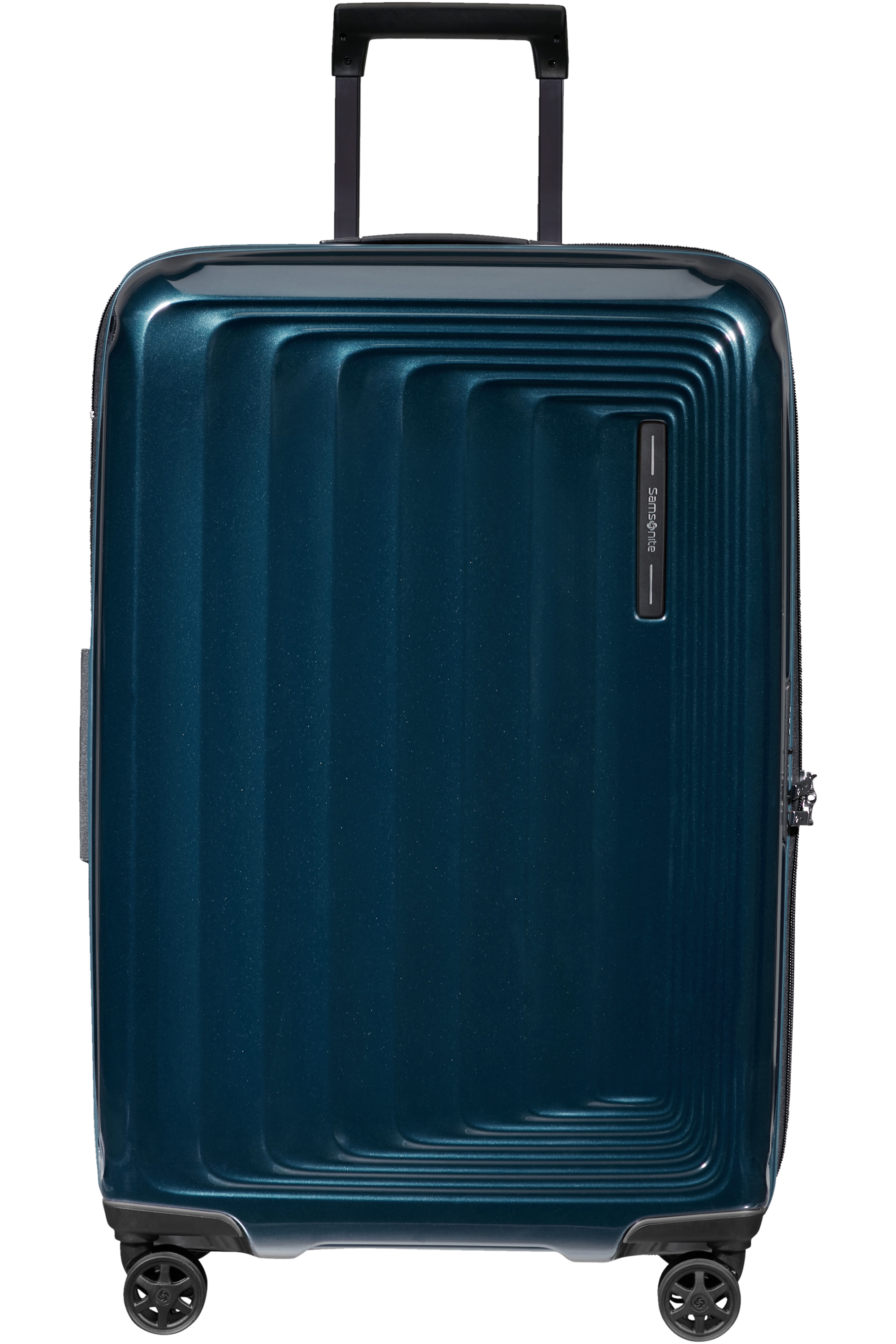 Samsonite 134400-9015 - Nuon Trolley Espandibile (4 Ruote) 69 x 45 x 31Cm Metallic Dark Blue