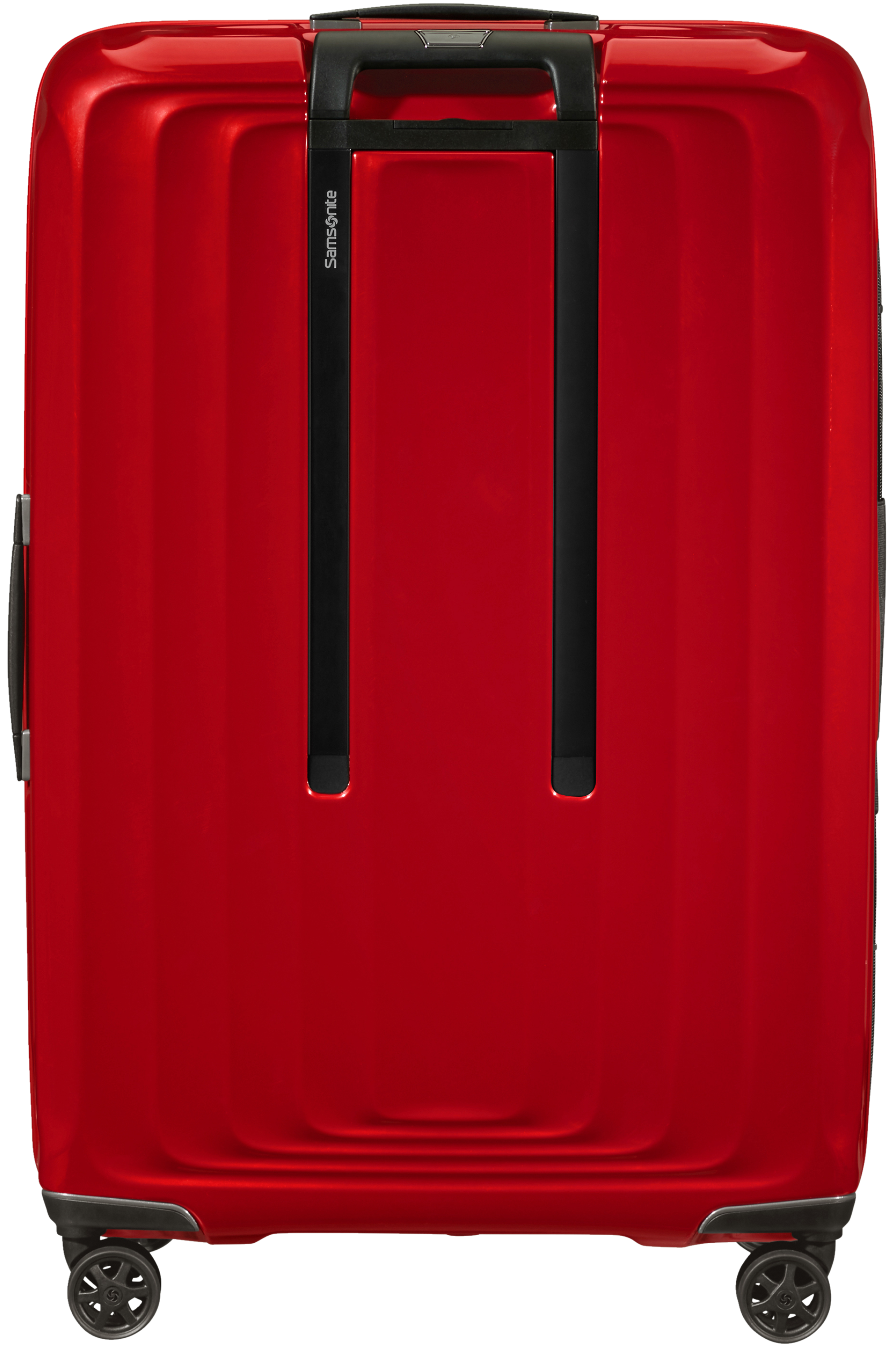 Samsonite 134402-1544 - Nuon Trolley Espandibile (4 Ruote) 75 x 49 x 33Cm Metallic Red