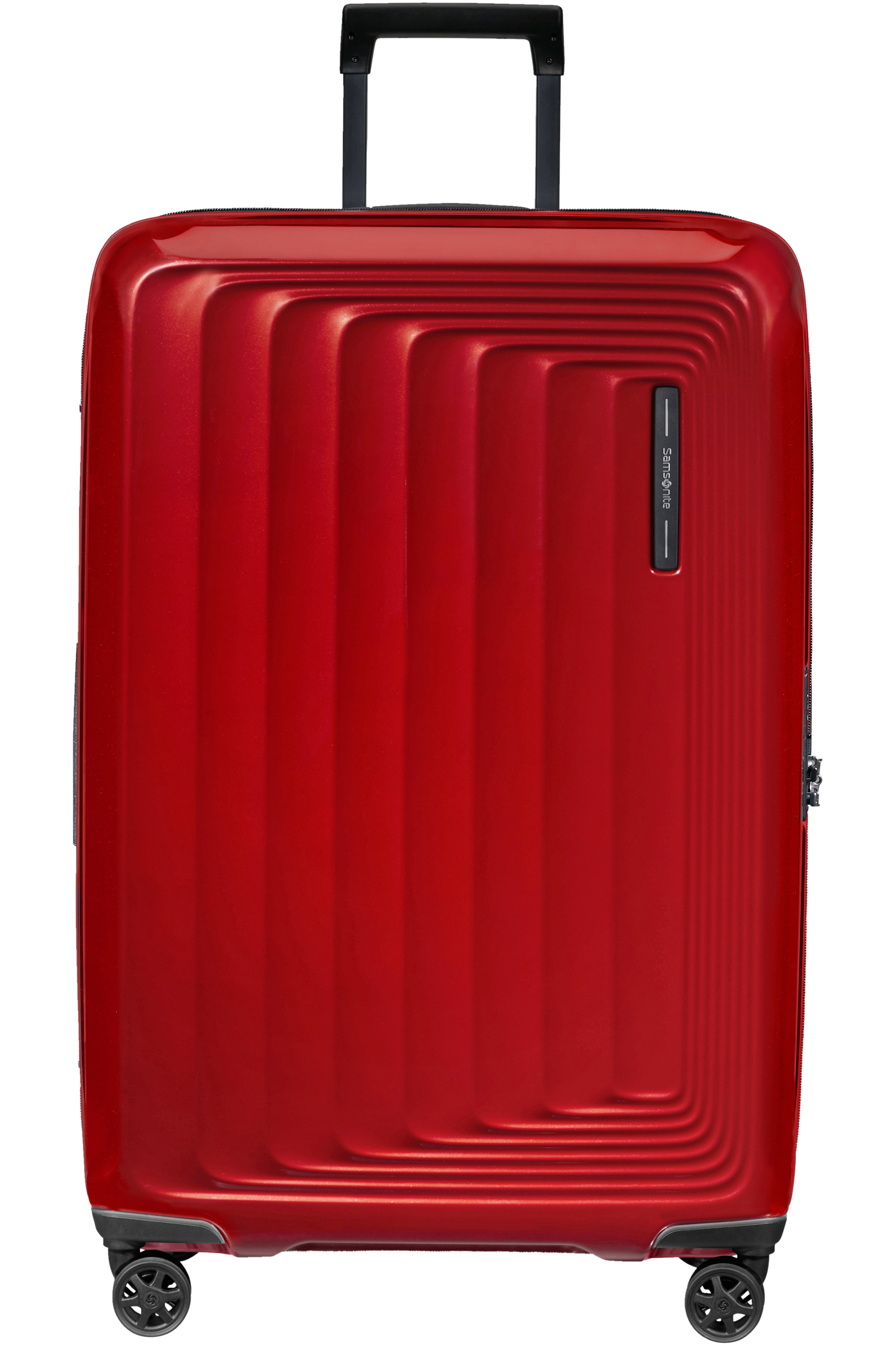 Samsonite 134402-1544 - Nuon Trolley Espandibile (4 Ruote) 75 x 49 x 33Cm Metallic Red