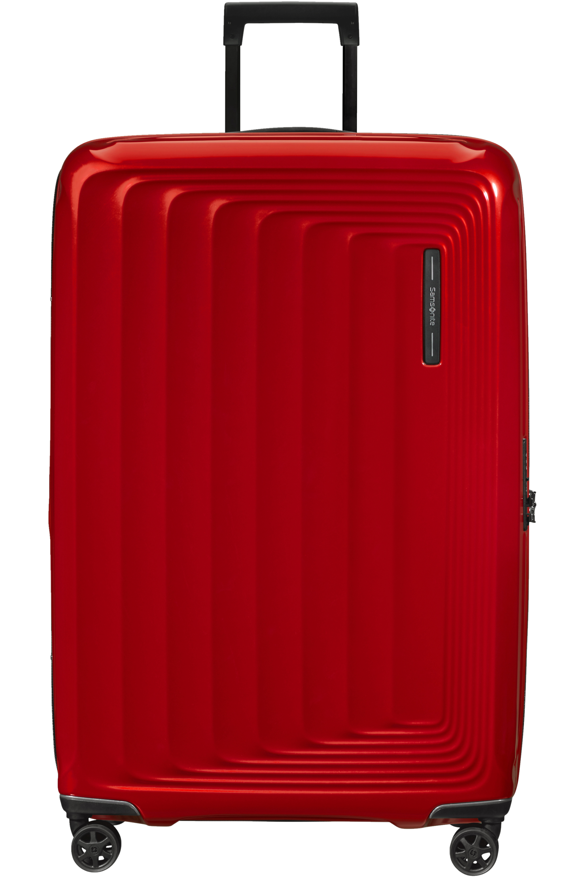 Samsonite 134403-1544 - Nuon Trolley Espandibile (4 Ruote) 81 x 53 x 31Cm Metallic Red