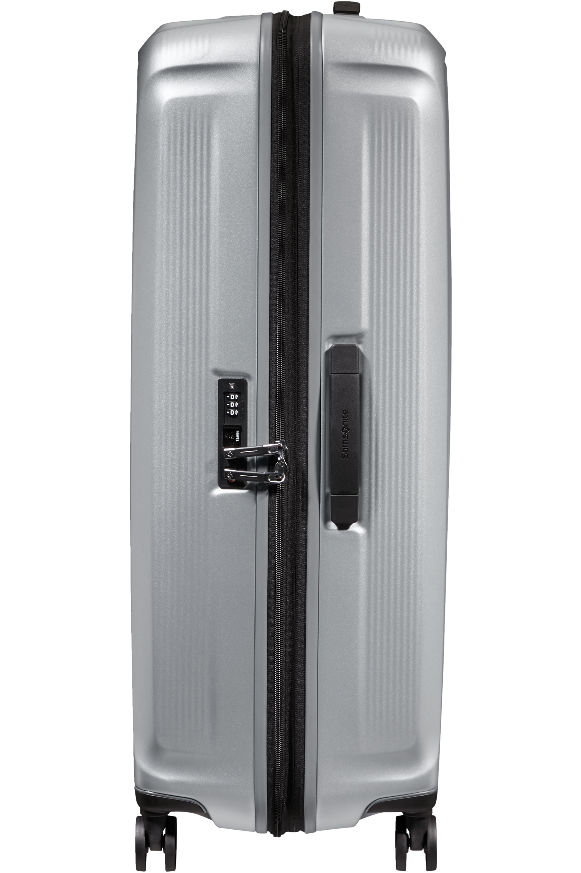 Samsonite 134403-4052 - Nuon Trolley Espandibile (4 Ruote) 81 x 53 x 34Cm Matt Silver