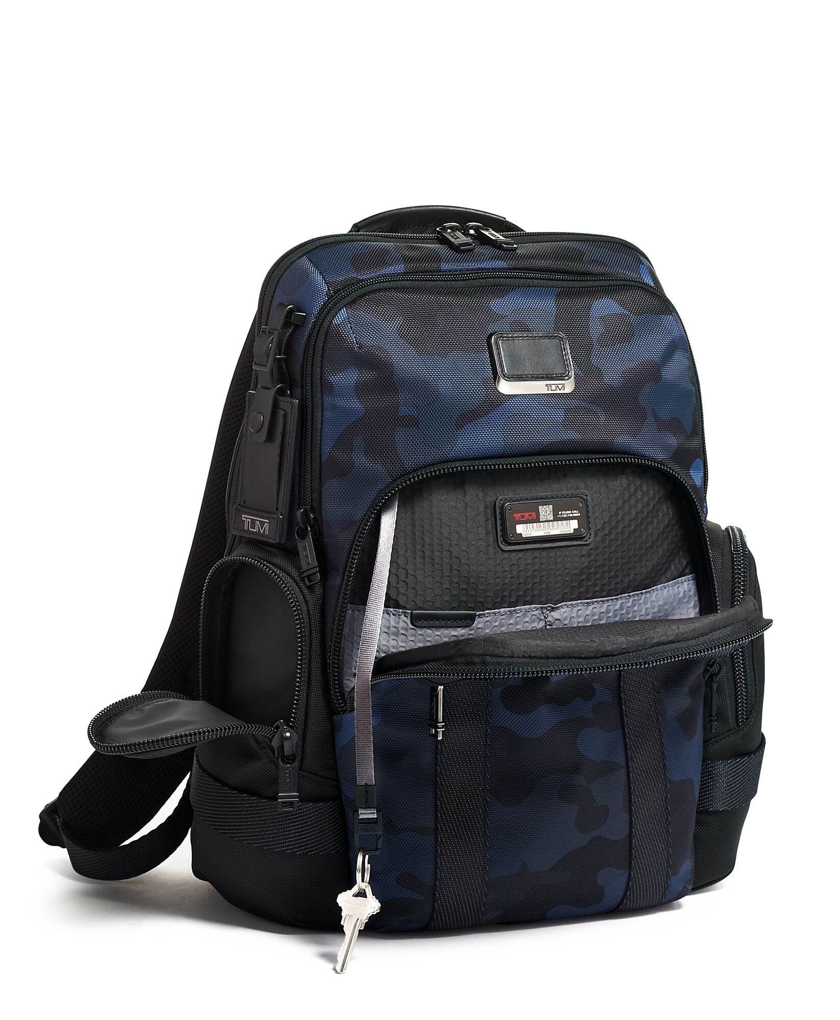 Men's Backpacks Tumi Backpack Nathan Navy Camouflage 135530-7105 - Free Shipping De Santis Men's Backpacks Tumi Backpack Nathan Navy Camouflage 135530-7105 - Free Shipping De Santis