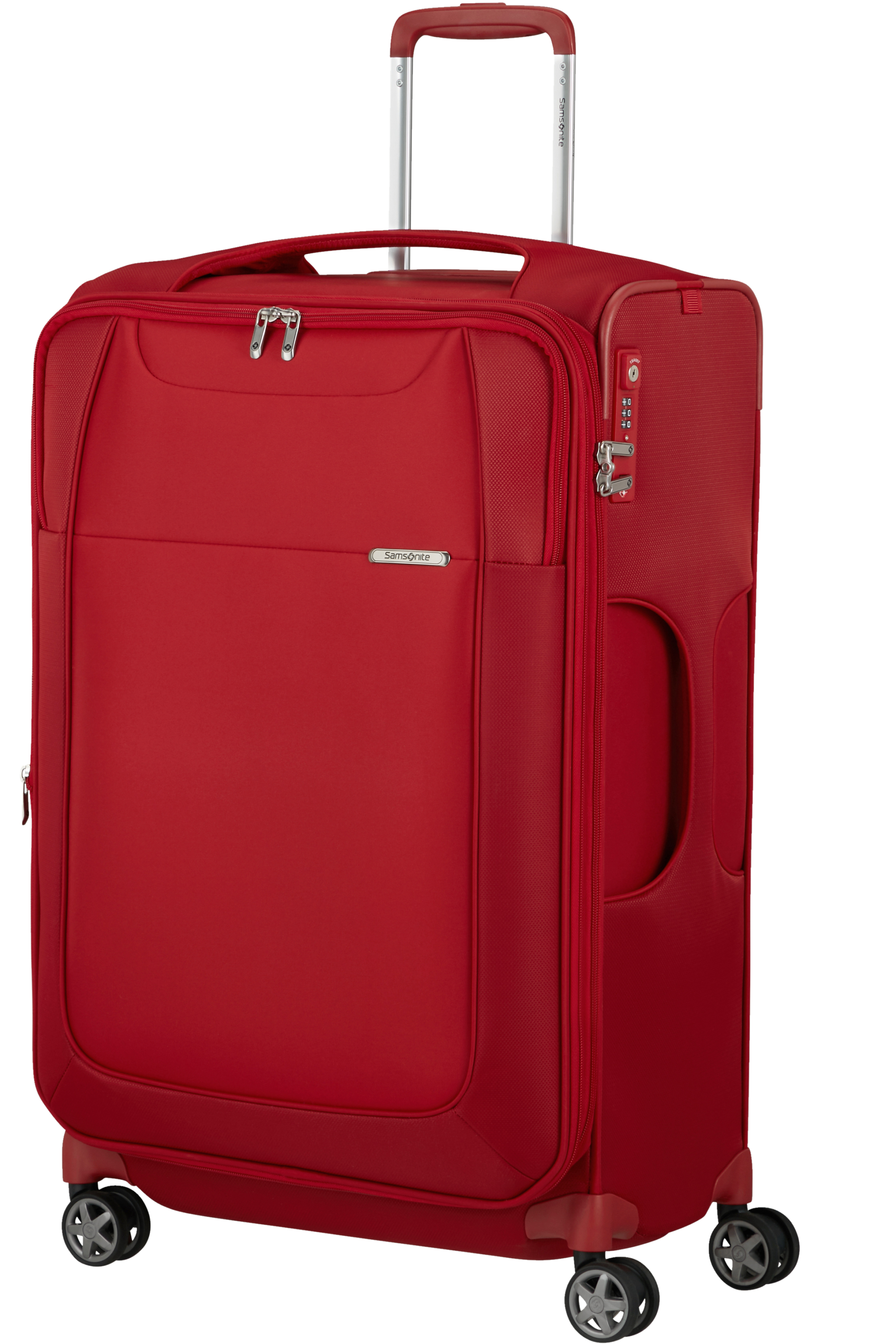 Samsonite 137231-1198 D'lite Trolley Espandibile (4 Ruote) 71Cm Chili Red