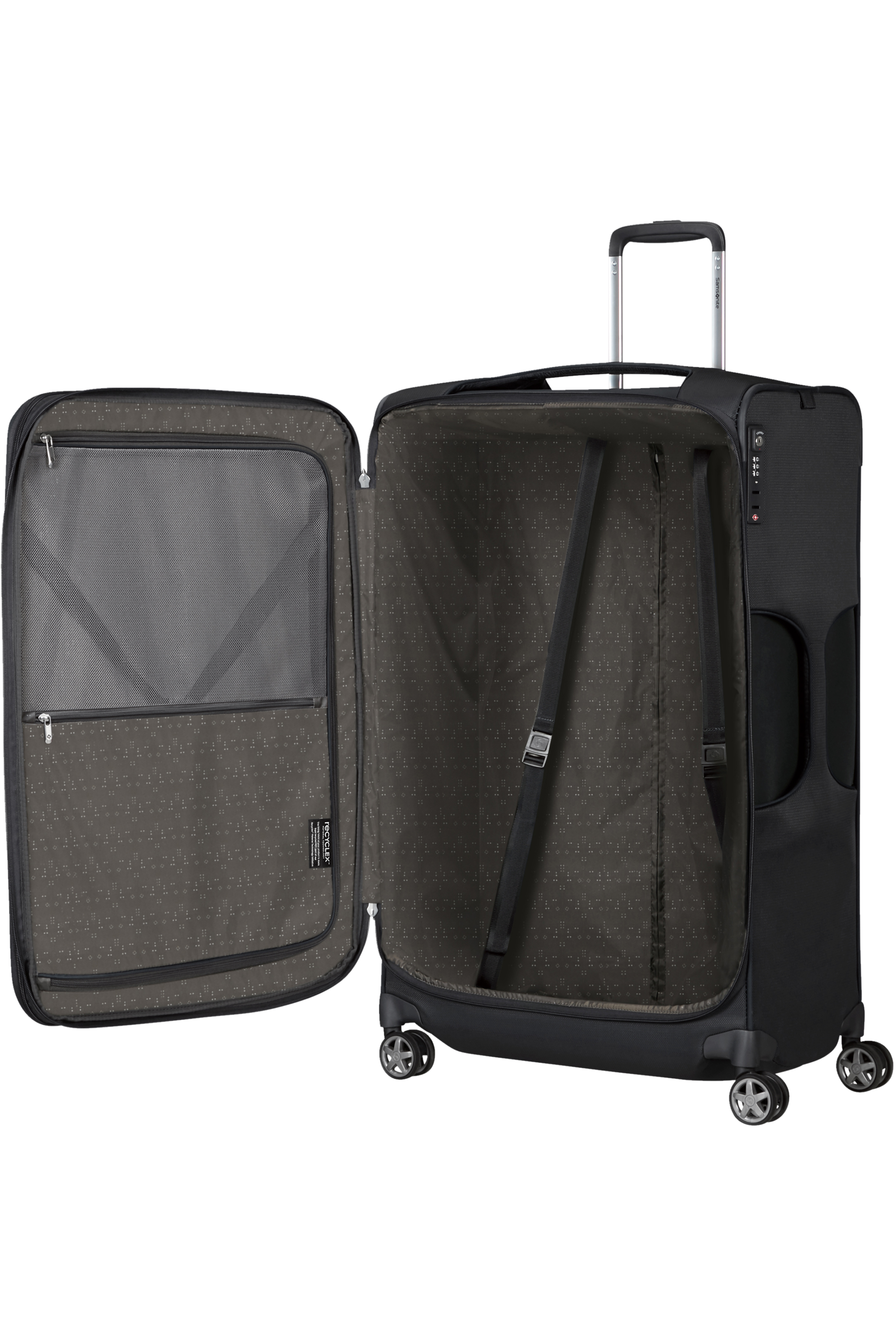 Trolley Espandibile Samsonite D'lite 78x49x31 Nero 137232-1041
