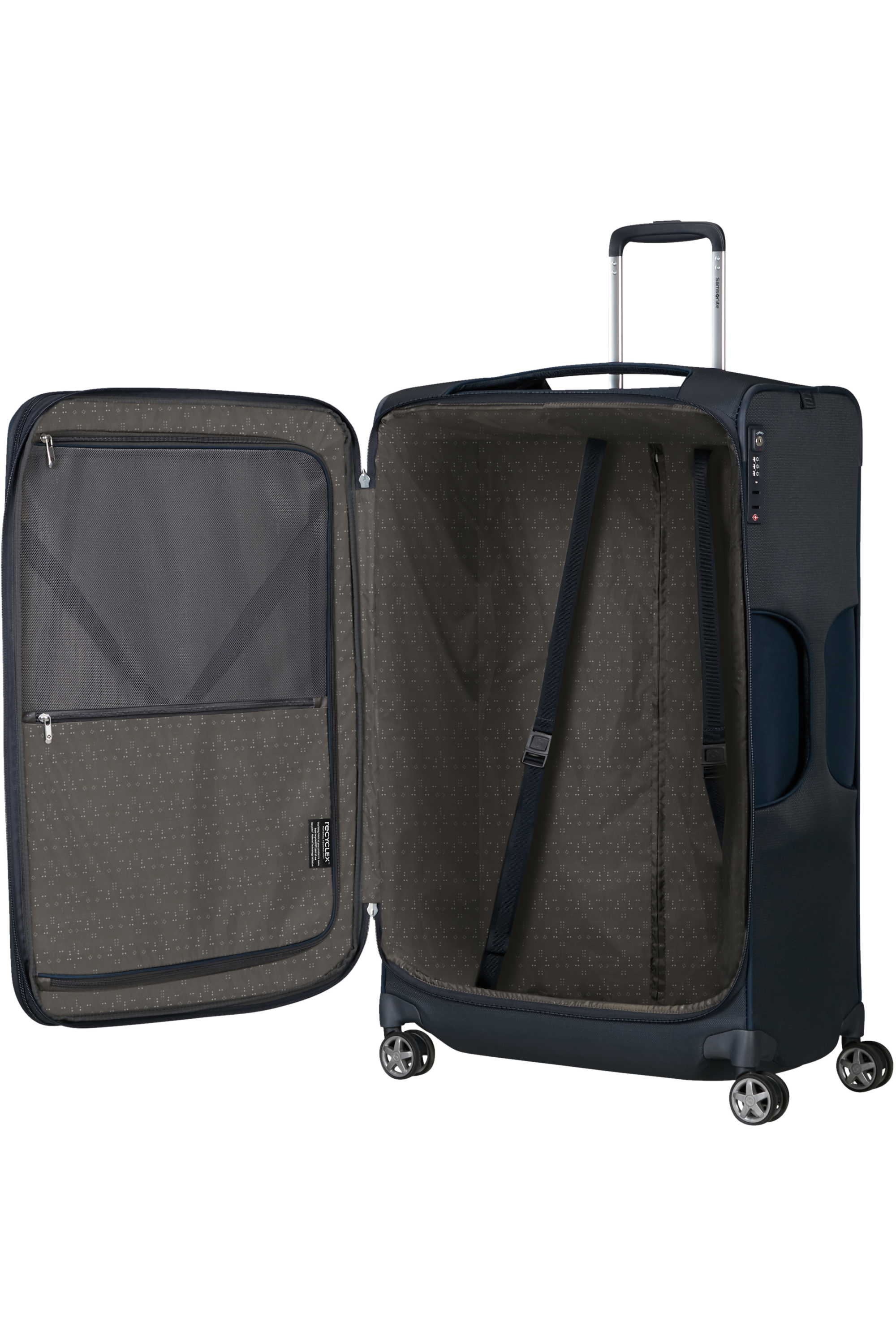 Trolley Espandibile Samsonite D'lite 71x46x29/32 Midnight Blue 137231-1549