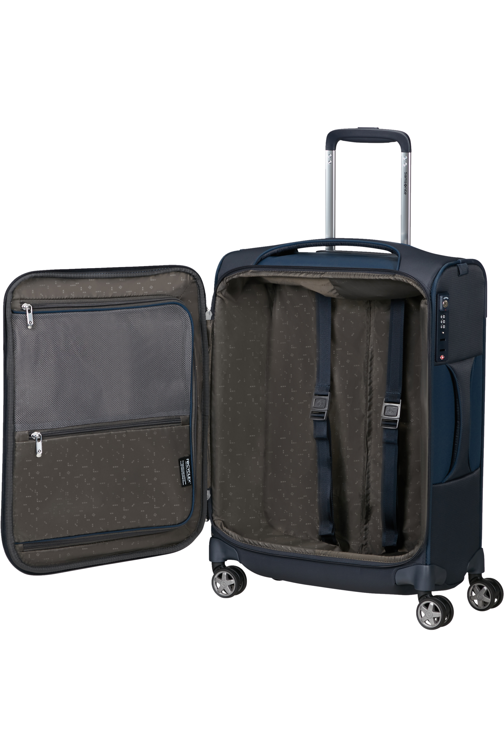 Samsonite 139942-1549 D'lite Trolley (4 Ruote) 55Cm Midnight Blue