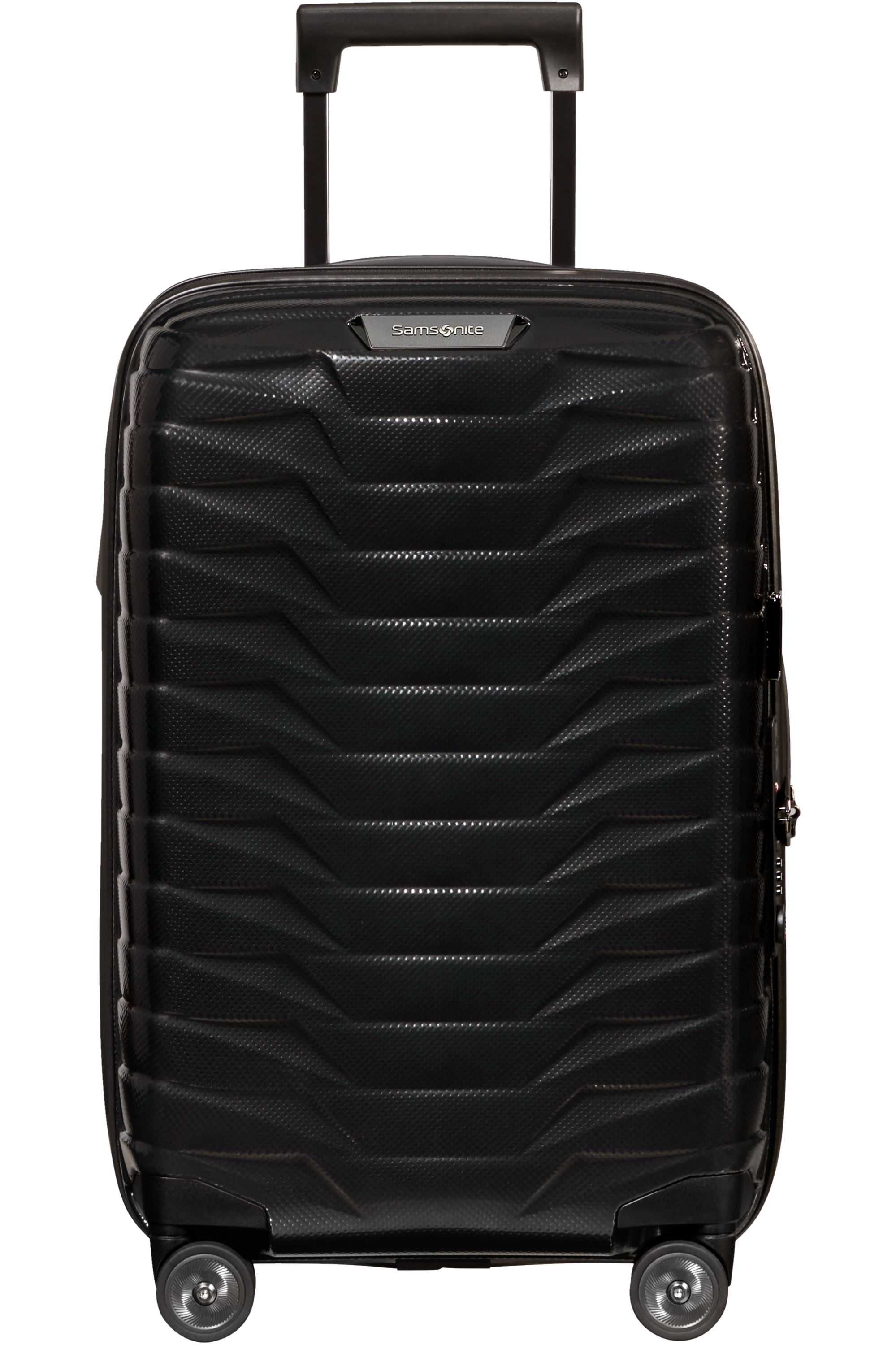 Samsonite 140087-1041 - Proxis Trolley Espandibile (4 Ruote)  55 x 35 x 23Cm Nero
