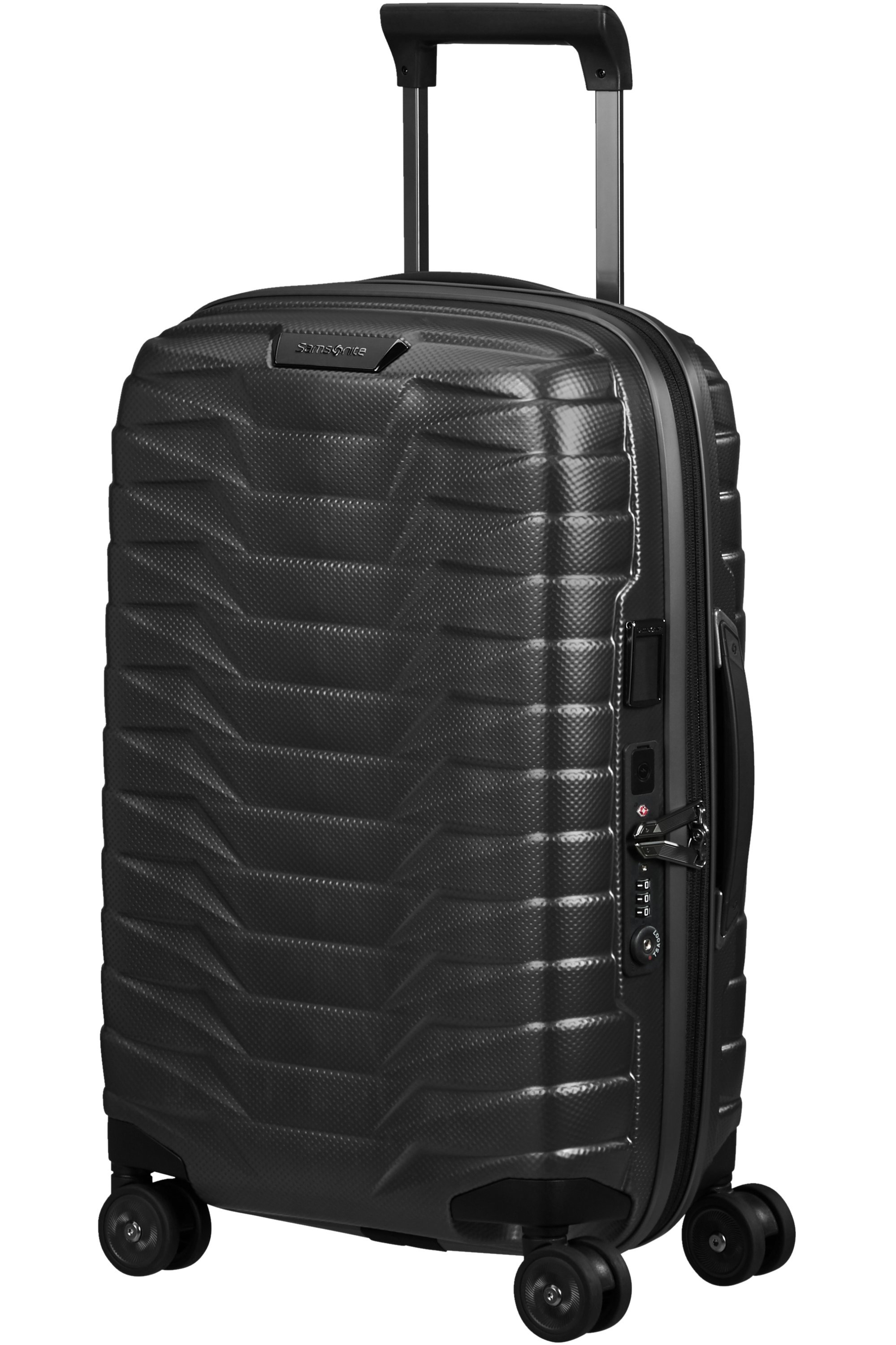 Samsonite 140087-4804 - Proxis Trolley Espandibile (4 Ruote)  55 x 35 x 23 Matt Graphite