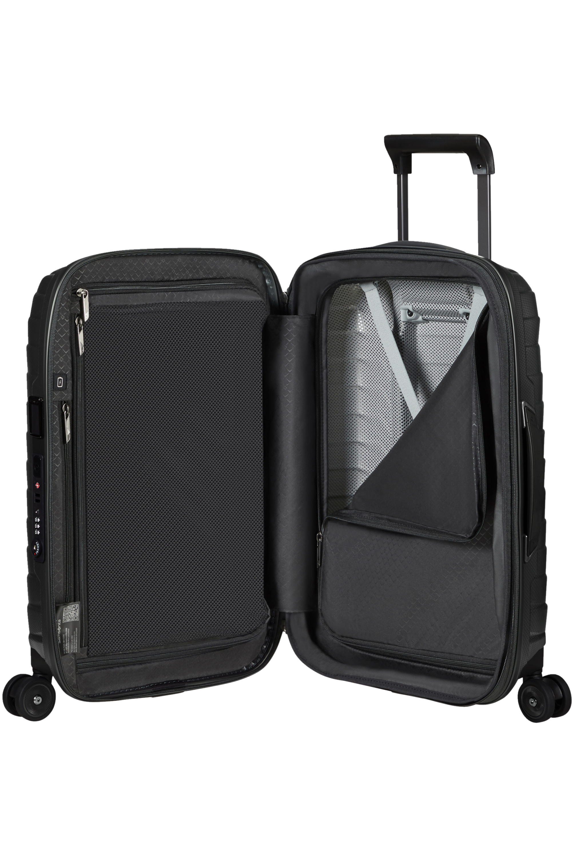 Samsonite 140087-4804 - Proxis Trolley Espandibile (4 Ruote)  55 x 35 x 23 Matt Graphite